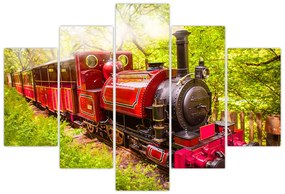 Tablou - Tren cu aburi (150x105 cm)