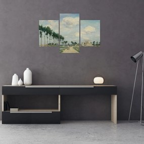 Tablou - Johan Barthold Jongkind, The Towpath, reproducere (90x60 cm)