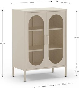 Dulap crem 70x100 cm Diora – Marckeric