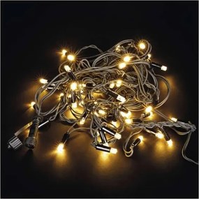 Ghirlandă LED de exterior 50xLED/3x0,4m IP44 alb cald