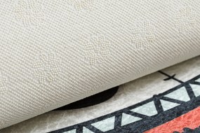 BAMBINO 1129 covor lavabil urs panda pentru copii anti-alunecare - cremă