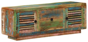 vidaXL Comodă TV, 110x30x40 cm, lemn masiv reciclat