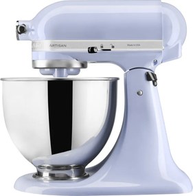 Mixer planetar KitchenAid Artisan Elegance 5KSM125ELR Lavander Cream, 300 W, 4,8 l, Transmisie directa, 10 viteze, Violet