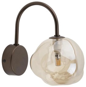 Aplica de perete LAVA 1xG9/8W/230V bronz/bej fumuriu