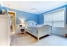 LED Plafonieră GALAXY KIDS LED/24W/230V verde cu buline albe