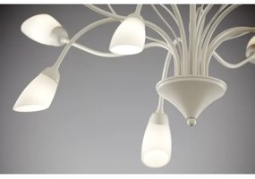 Jupiter 2061 - Lustra pe tijă GLORIOSA, 10xG9/14W/230V, crem