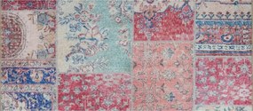 Covor JAZZ CHENILLE, 75x150 cm, forma dreptunghiulara, poliester, mult
