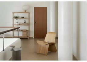 Măsuță auxiliară rotundă din oțel inoxidabil ø 50 cm Oru – Blomus