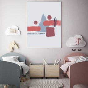 Poster - Abstracție pictată (A4)