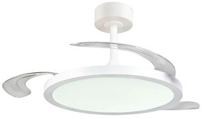 Plafonieră albă LED Kasfjord – Trio