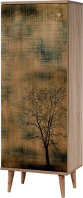 Dulap pentru pantofi Mega Sonoma Oak Trees