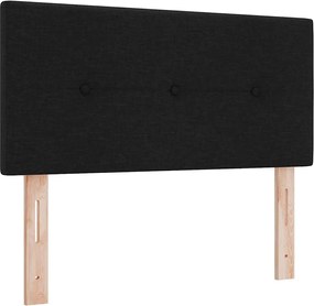 vidaXL Cap de pat cu înălțime ajustabilă Negru 80 cm țesătură
