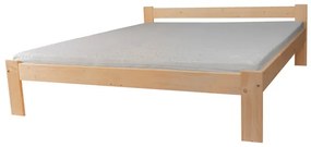 Bucsim II Cadru pat nou lacuit din pin cu rama pat 160x200, cu saltea Adormo Smart 15 cm