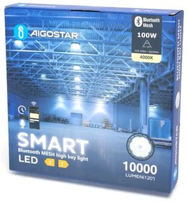 Corp de iluminat LED de exterior Aigostar MESH LED/100W/230V 4000K IP65