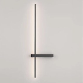 Aplica ambientala LED CCT DANESSA negru 73cm