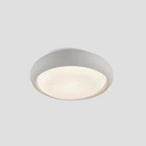 Plafoniera LED exterior iluminat minimalist IP44 ANGA 29cm alba