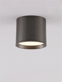 Spot LED aplicat diametru 10cm ZIAZA nickel negru, NVL-9695167