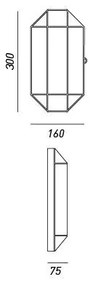 Aplica de perete design clasic finisaj polisat Il Rilegato 402.00.80