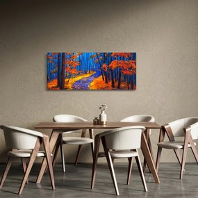 Tablou - Pădurea toamna (120x50 cm)