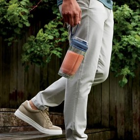 Blender portabil Ninja Blast Max BC251EUNV, 14,4 W, 11,1 V, 570 ml, 19 000 rpm, zdrobire gheață, până la 25 de cicluri, fără BPA, albastru