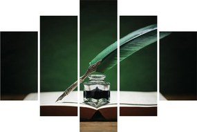 Tablou cu stilou sriind (150x105 cm)