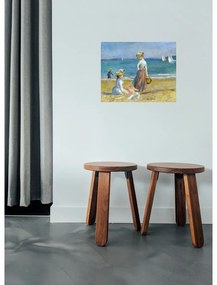 Reproducere tablou Auguste Renoir - Figures on the Beach, 50 x 40 cm