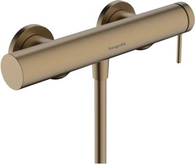 Baterie dus Hansgrohe Tecturis S monocomanda finisaj bronz periat