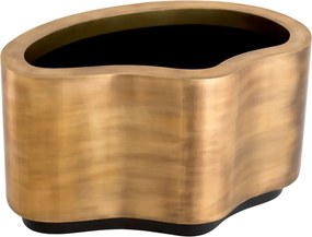 Ghiveci, Vas decorativ din otel inoxidabil Monza