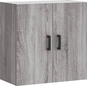 vidaXL Dulap de perete, gri sonoma, 60x31x60 cm, lemn compozit