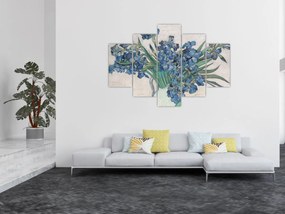 Tablou - Vincent van Gogh, Irises, reproducere (150x105 cm)