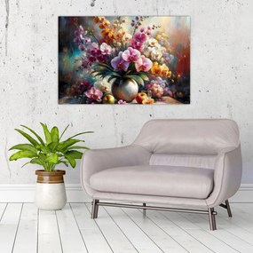 Tablou - Vas de flori II. (90x60 cm)