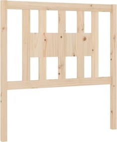 vidaXL Tăblie de pat, 96x4x100 cm, lemn masiv de pin