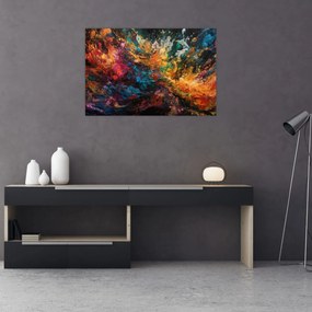 Tablou - Abstracția culorilor II. (90x60 cm)