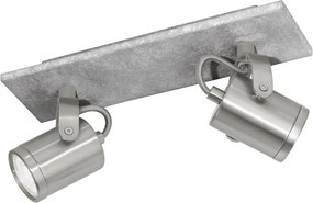 Eglo 95742 - LED Lampa spot PRACETA 2xGU10-LED/3,3W/230V