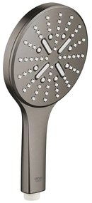 Para dus rotunda Grohe Rainshower Smartactive 130 cu 3 functii, antracit periat Hard Graphite Antracit periat