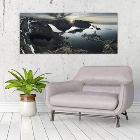 Tablou - Munții norvegieni (120x50 cm)