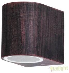 Aplica de perete exterior finisaj antique brown, IP44 Chile 8018 RX