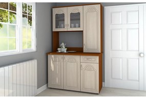 DULAP 120 UK MDF, 121x33/60x197