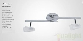 Lustra moderna cu 2 spoturi Ariel 2408228 Spot Light