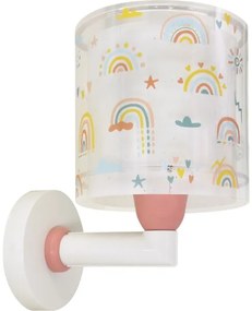 Dalber 41199 - Lampă de perete pentru copii RAINBOW, 1xE27/15W/230V, multicoloră
