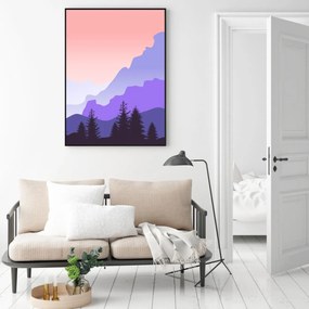 Poster - Peisaj montan (A4)