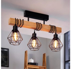Lustră aplicată Eglo 44074 TOWNSHEND 3xE27/60W/230V