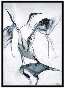 Tablou 50x70 cm Crane – Malerifabrikken