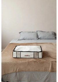 Cutie de depozitare pentru haine din material textil cu vacuum/cu pereți întăriți 65x50x15,5 cm Life – Compactor