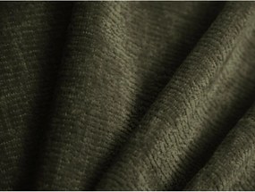 Pat verde tapițat cu spațiu de depozitare cu somieră 90x200 cm Lupine – Micadoni