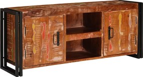 vidaXL Cabinet TV Multicolour 120 x 33 x 50 cm Lemn masiv reciclat