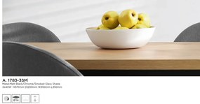 Lustra design modern cu sticla fumurie SPHERE 1783-3SM SRT