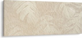 Tablou - Frunze în textură (120x50 cm)