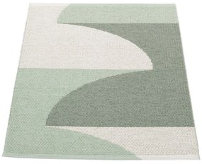 Covor pentru exterior și interior verde 70x90 cm Hill Army Misty Mint – Pappelina