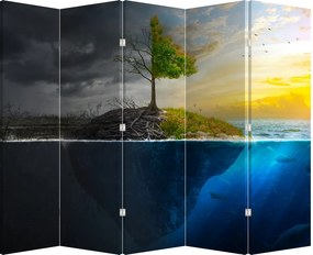 Paravan - Viața și moartea (210x170 cm)